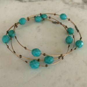 Seasonal Whispers Bracelets - turquoise